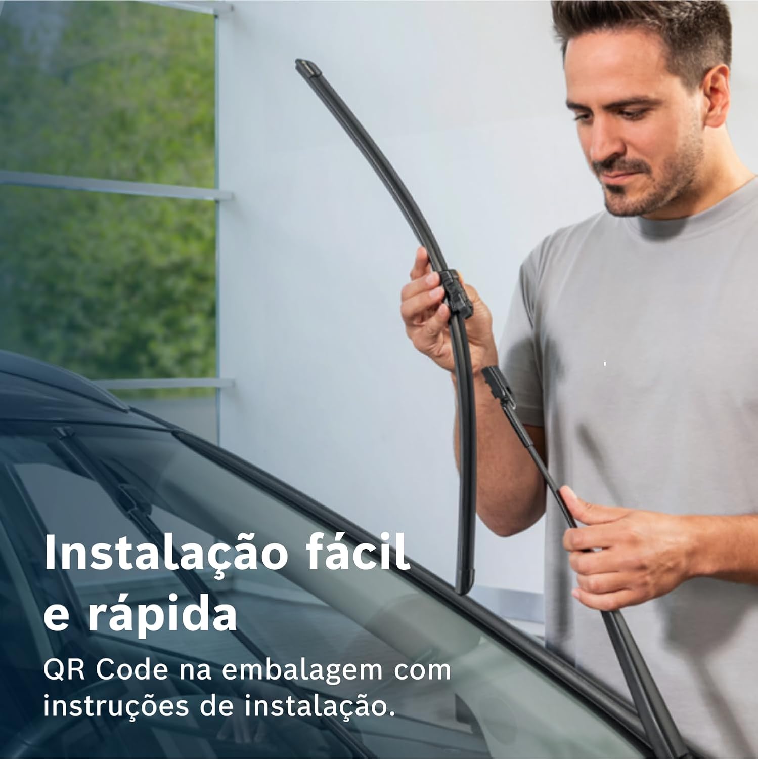 Palheta Bosch Aerofit com Tratamento de Grafite