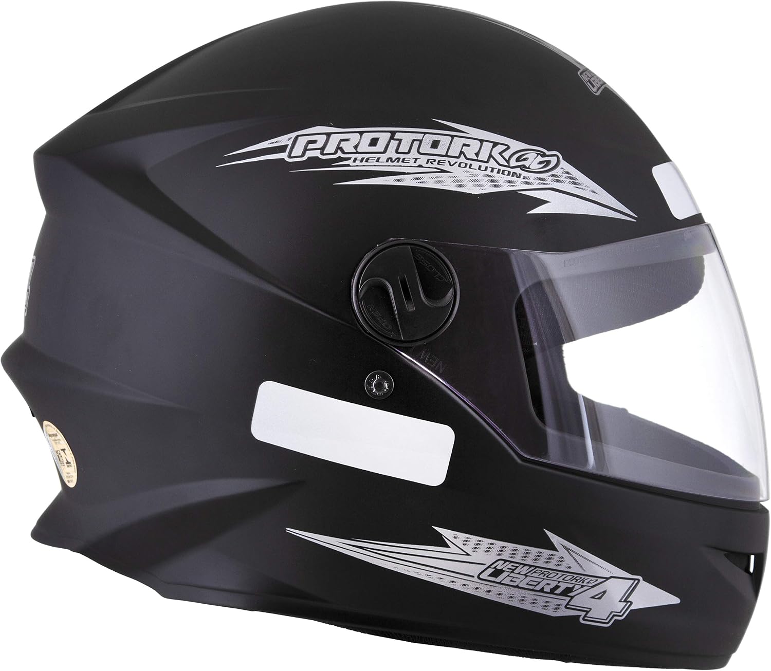 Capacete Automotivo com Viseira 2mm e Fechamento Micrométrico