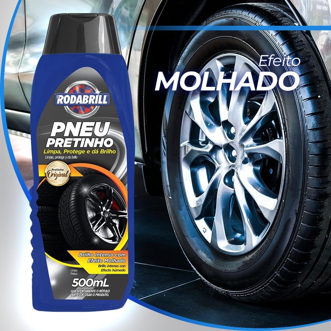 Brilha Pneus Rodabrill Efeito Molhado