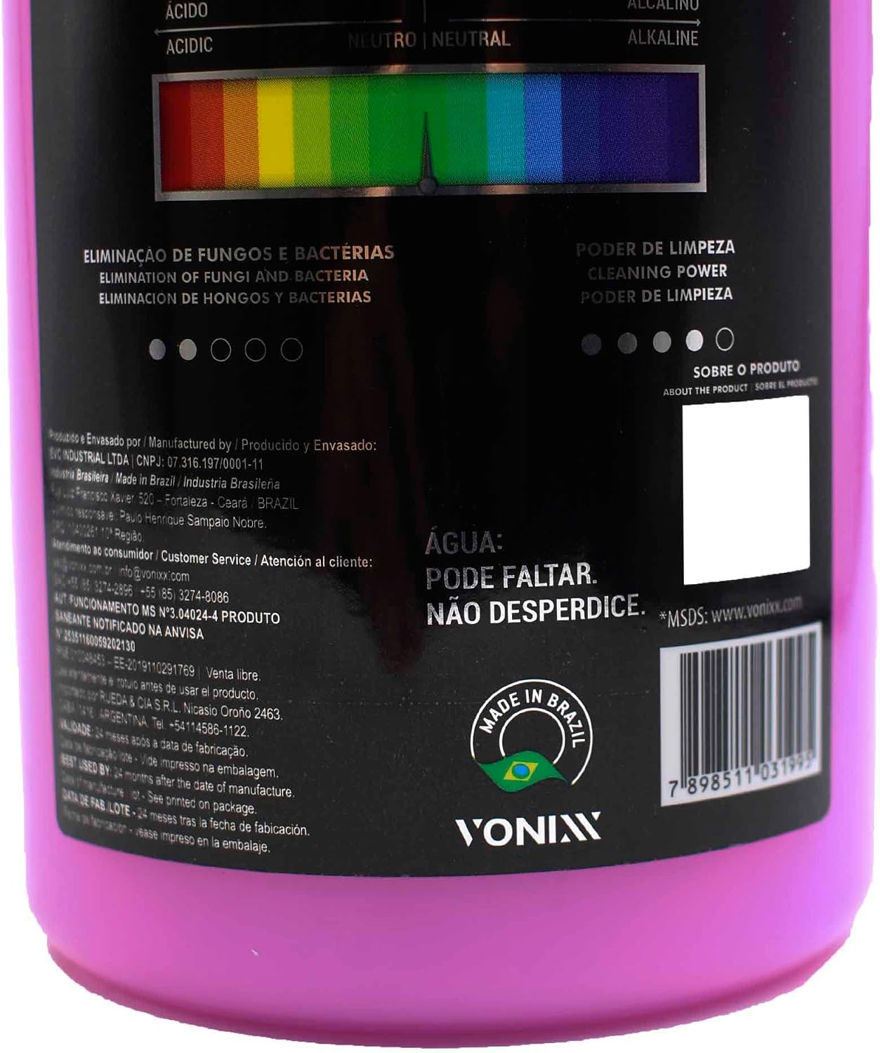 Extractus Sensitive Limpador de Estofados Delicados Vonixx