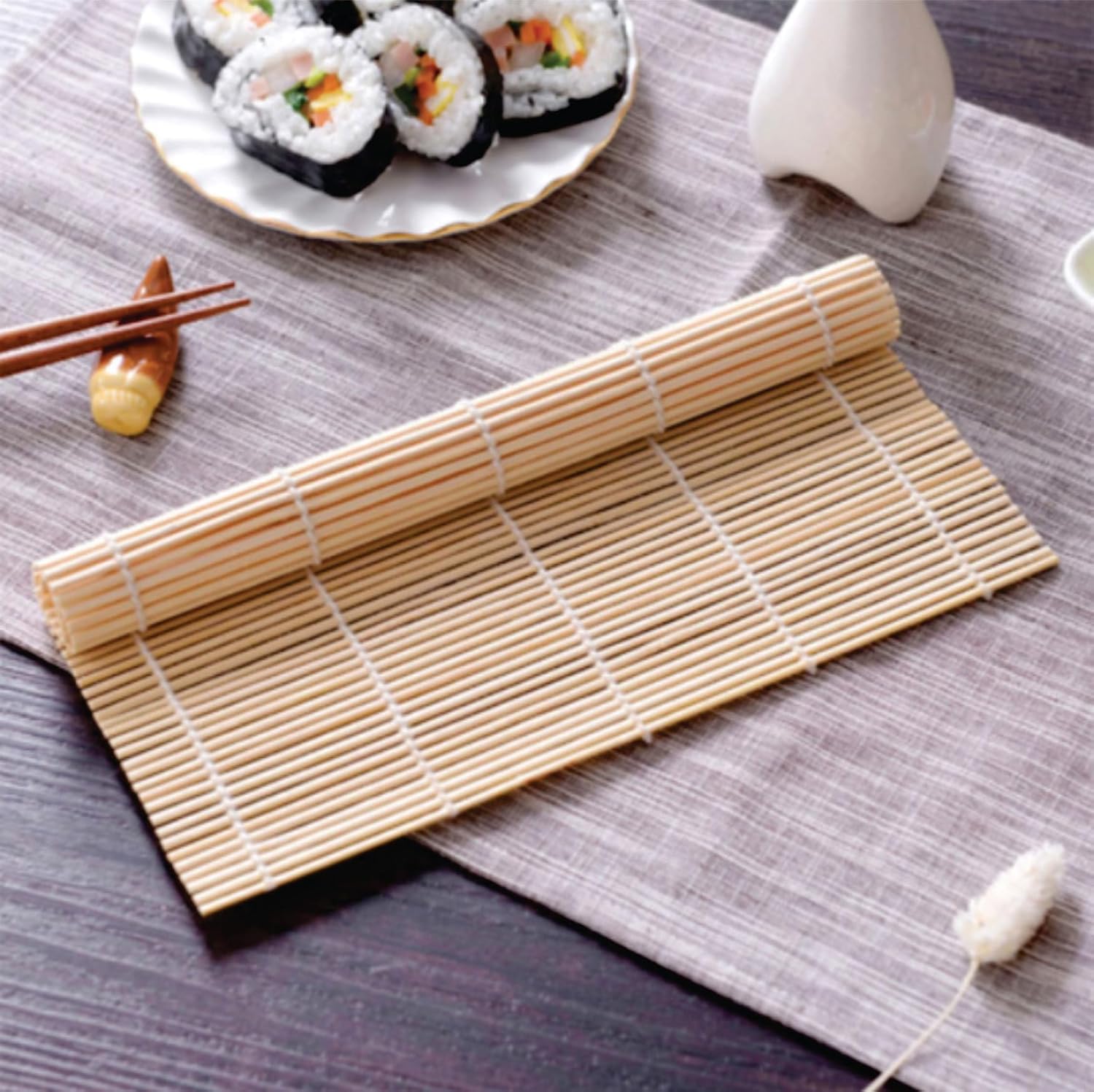 Esteira de Sushi Quadrada 24x24cm
