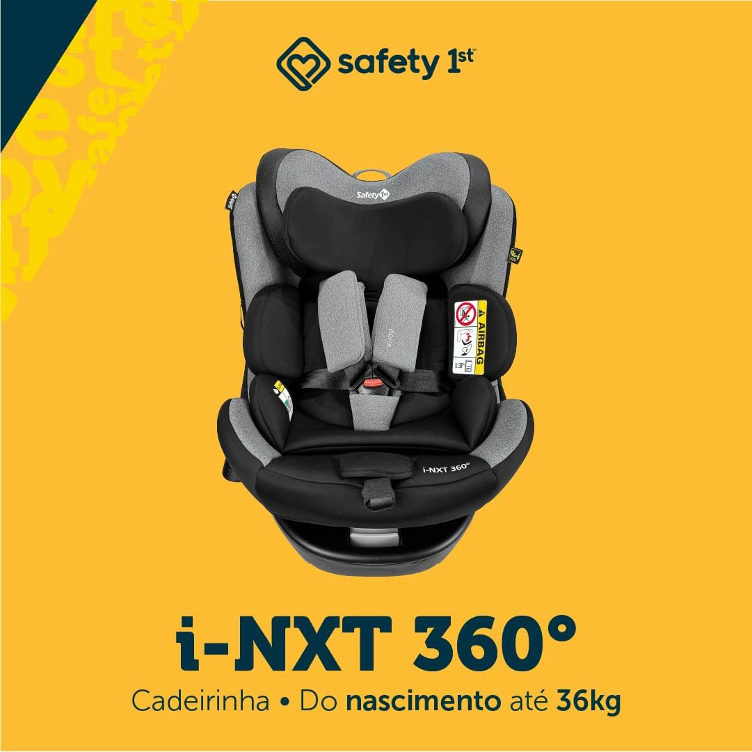 Cadeirinha para Auto Giro 360 Graus Isofix 0 a 36kg