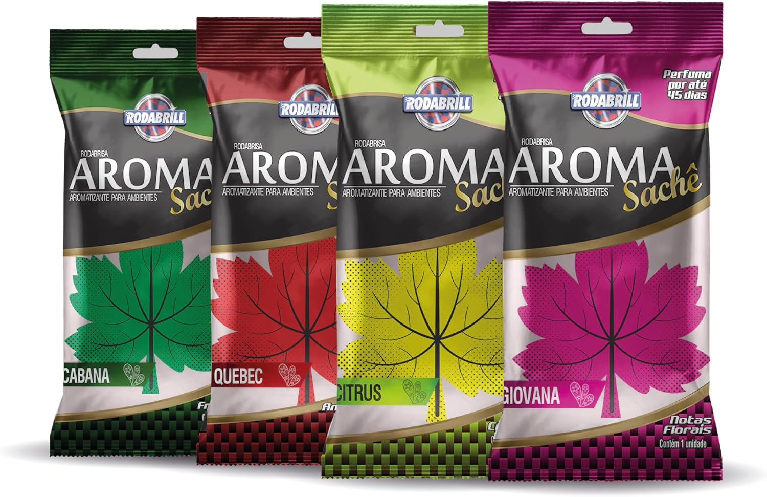 Aromatizante Automotivo Rodabrill Notas Frescas
