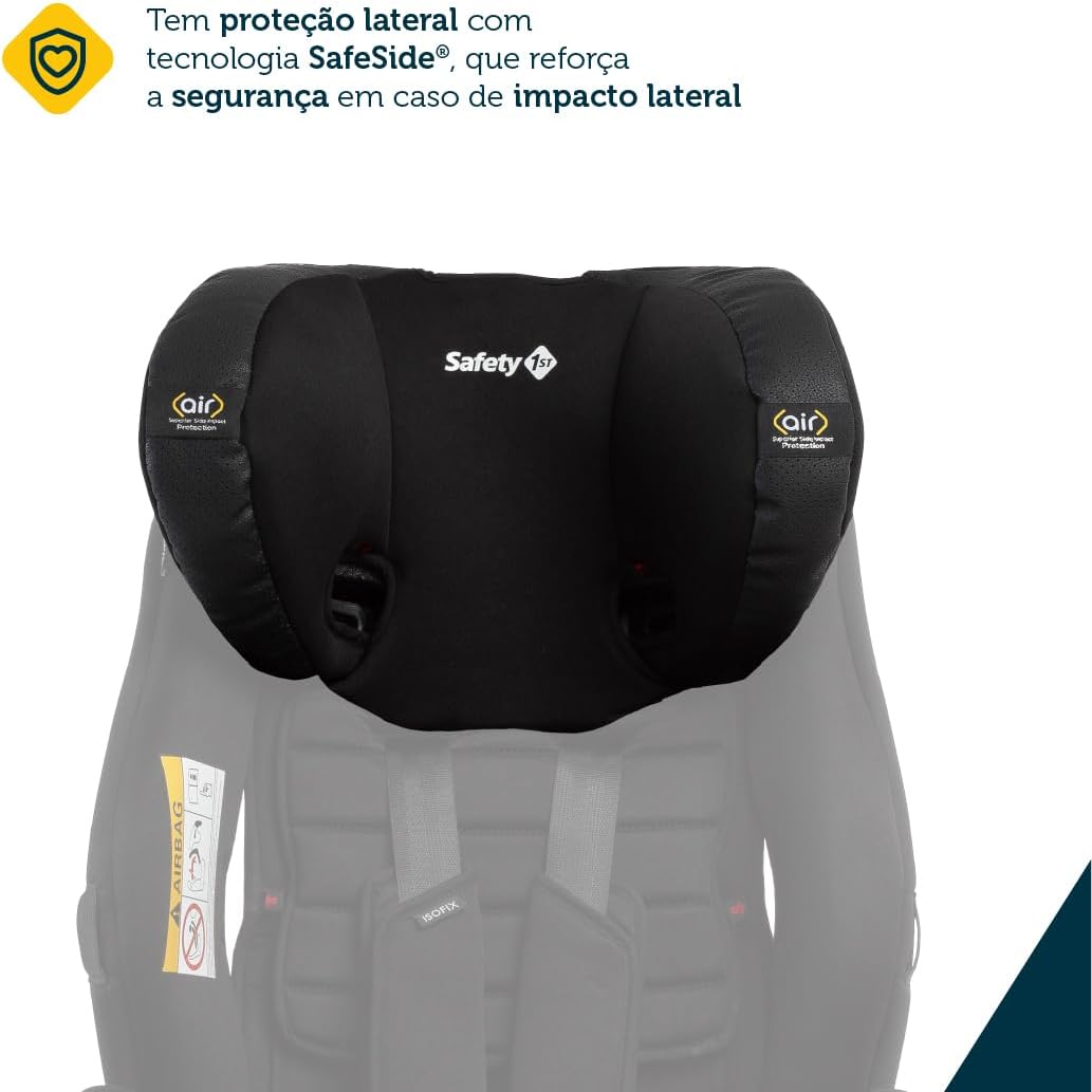 Cadeirinha para Auto Multigrupos 0 a 36kg com Air Protect