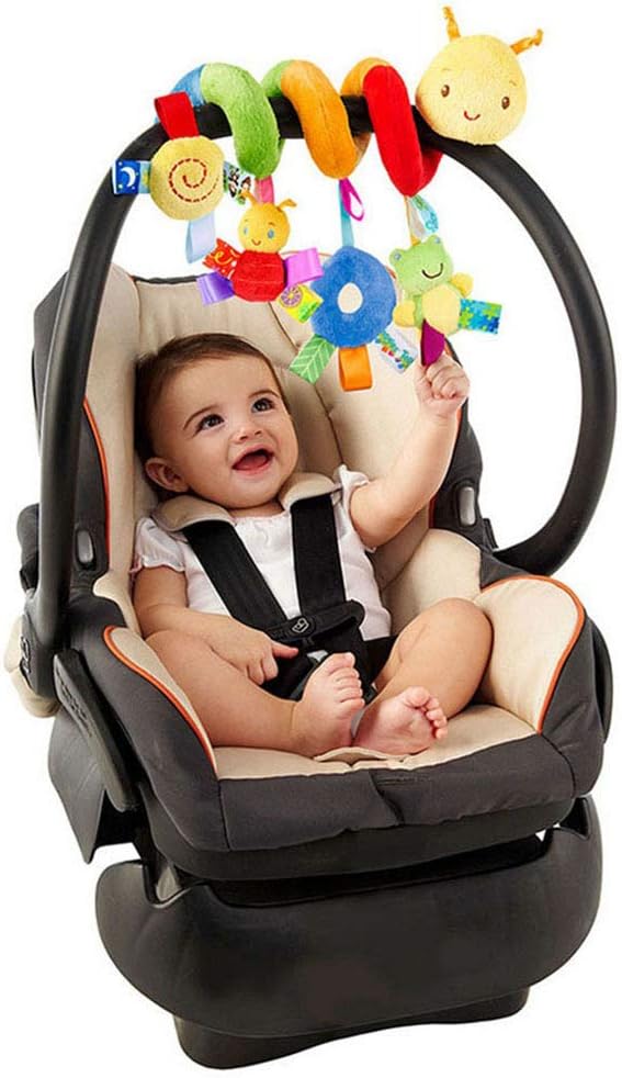 Brinquedo Sensorial para Bebê com Animais Coloridos