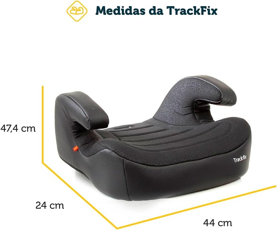 Booster Safety 1st, Trackfix, com Isofix, Black
