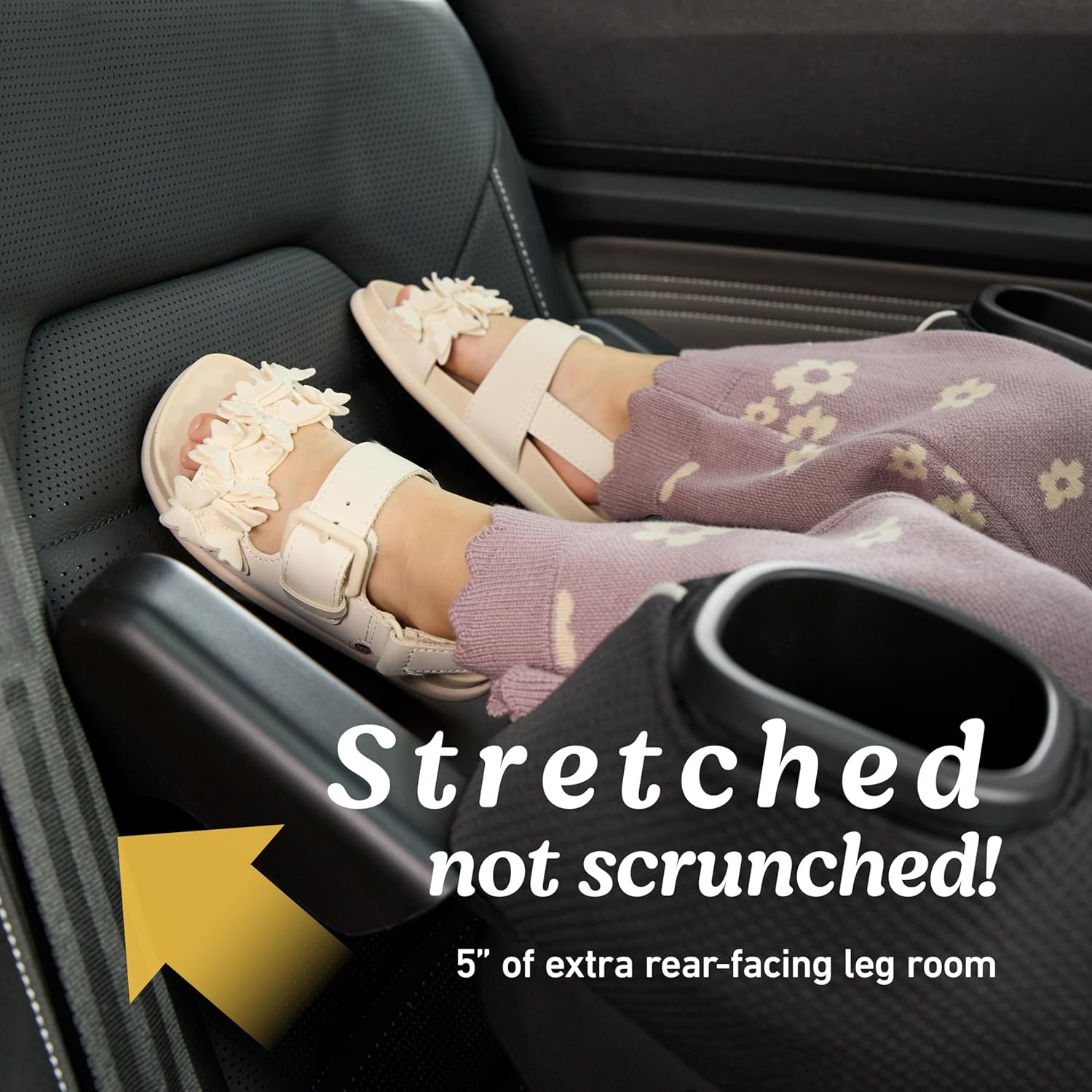 Graco Cadeira Infantil para Carro Extend2Fit ™ 2 em 1 com Sistema LATCH, Redmond, Preto e Cinza