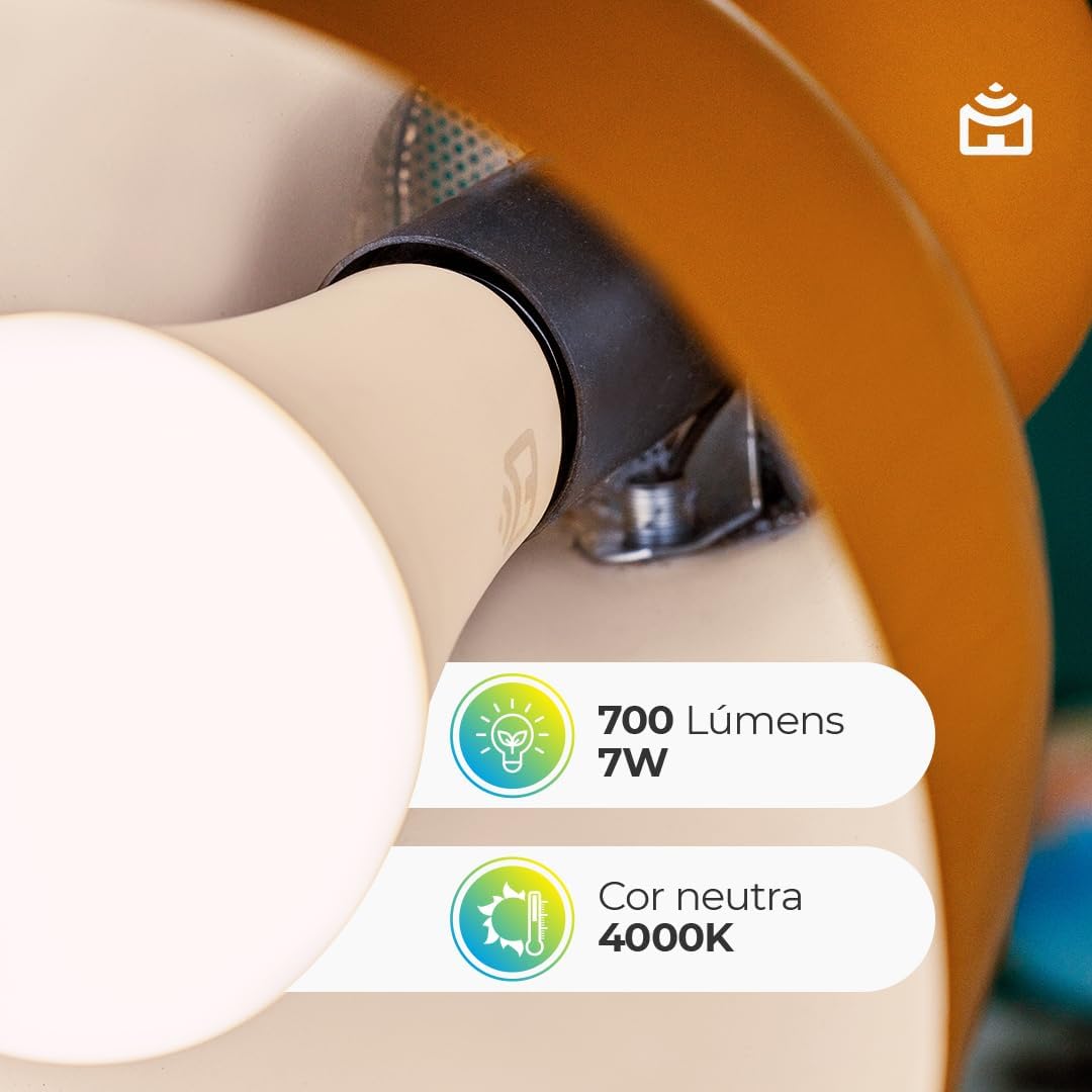 Smart Lâmpada Lite Positivo Branco Neutro E27