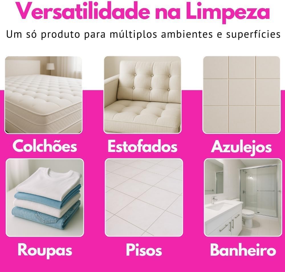 Tira Manchas em Pó 100% Natural sem Cloro