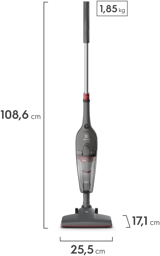 Aspirador Vertical 2 em 1 1450W com Reservatório 1,6L