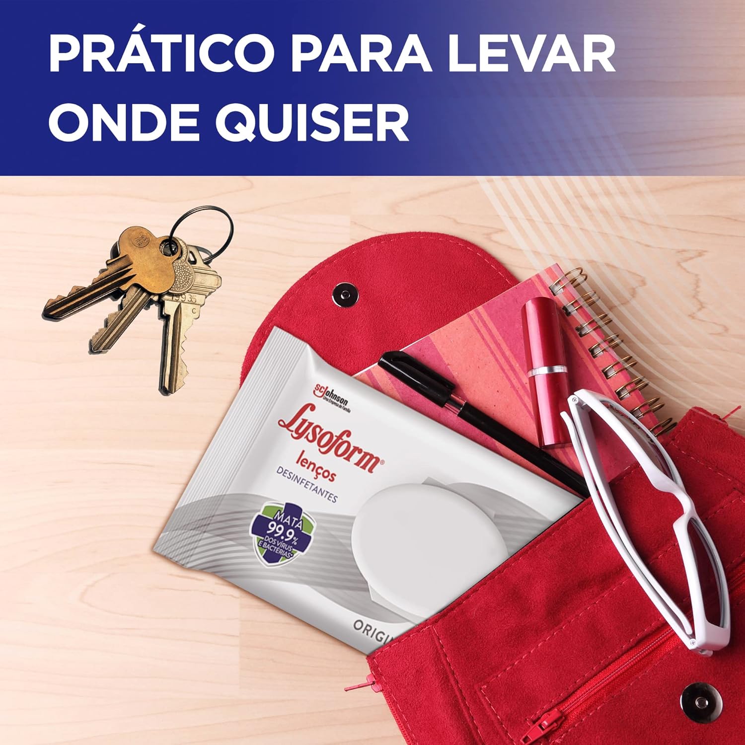 Lenços Desinfetantes Lysoform