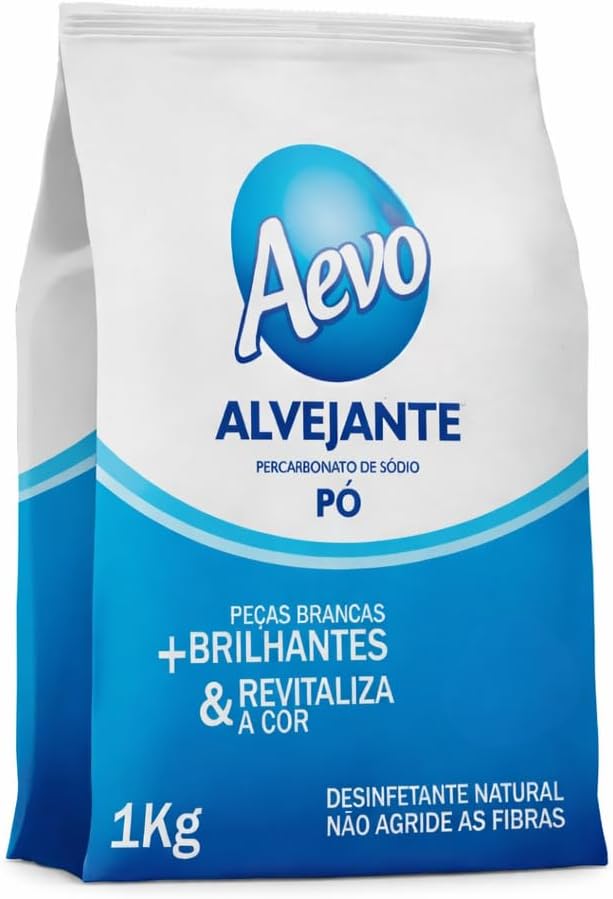Percarbonato de Sódio Removedor de Manchas com Base de Percarbonato de Sódio e Multiuso de Limpeza Eficiente, Econômico Versátil para Lavanderia Limpeza Geral (Design Embalagem pode sofrer variações)
