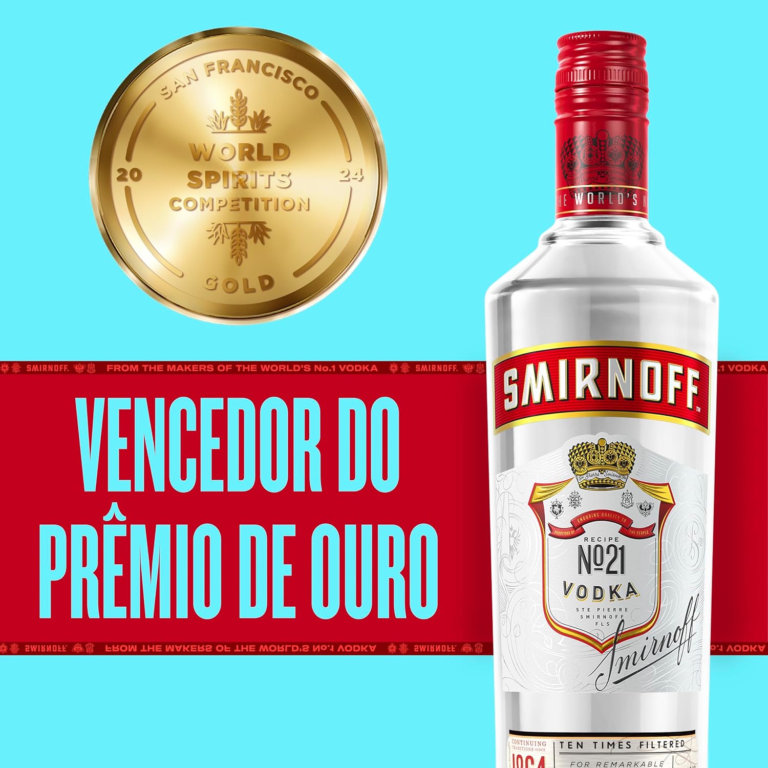 Vodka Smirnoff Tripla Destilação