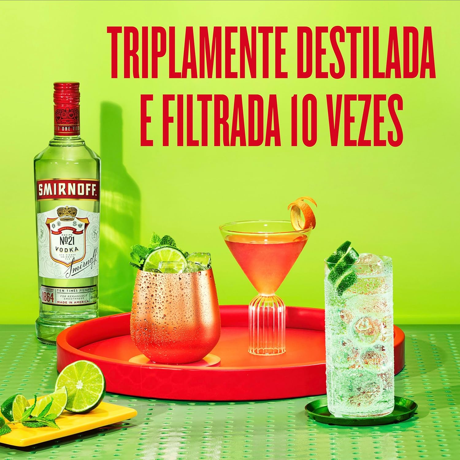 Vodka Smirnoff Tripla Destilação