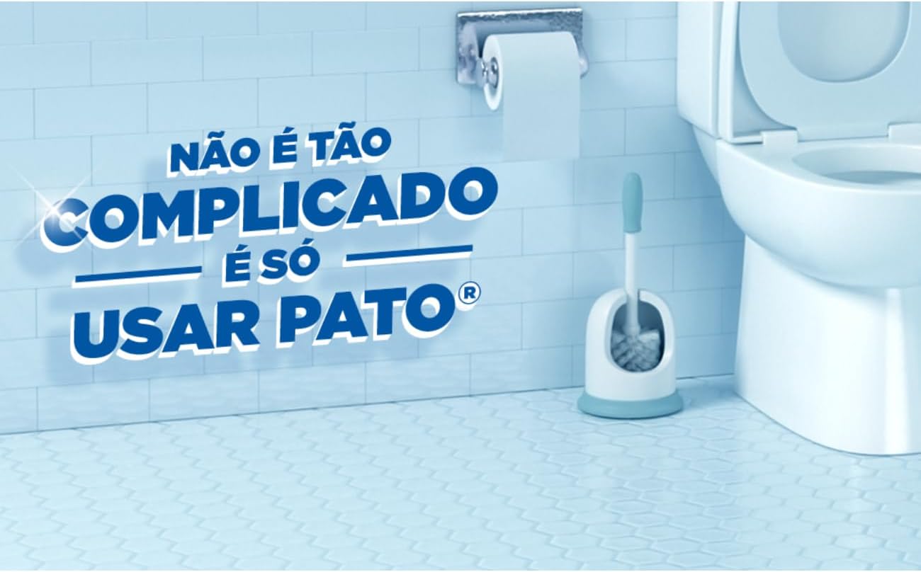 Pastilha Sanitária Pato até 1300 Descargas