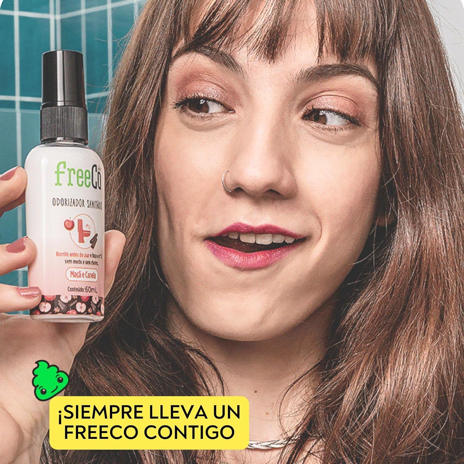 Bloqueador de Odores para Vaso Sanitário com Óleos Essenciais