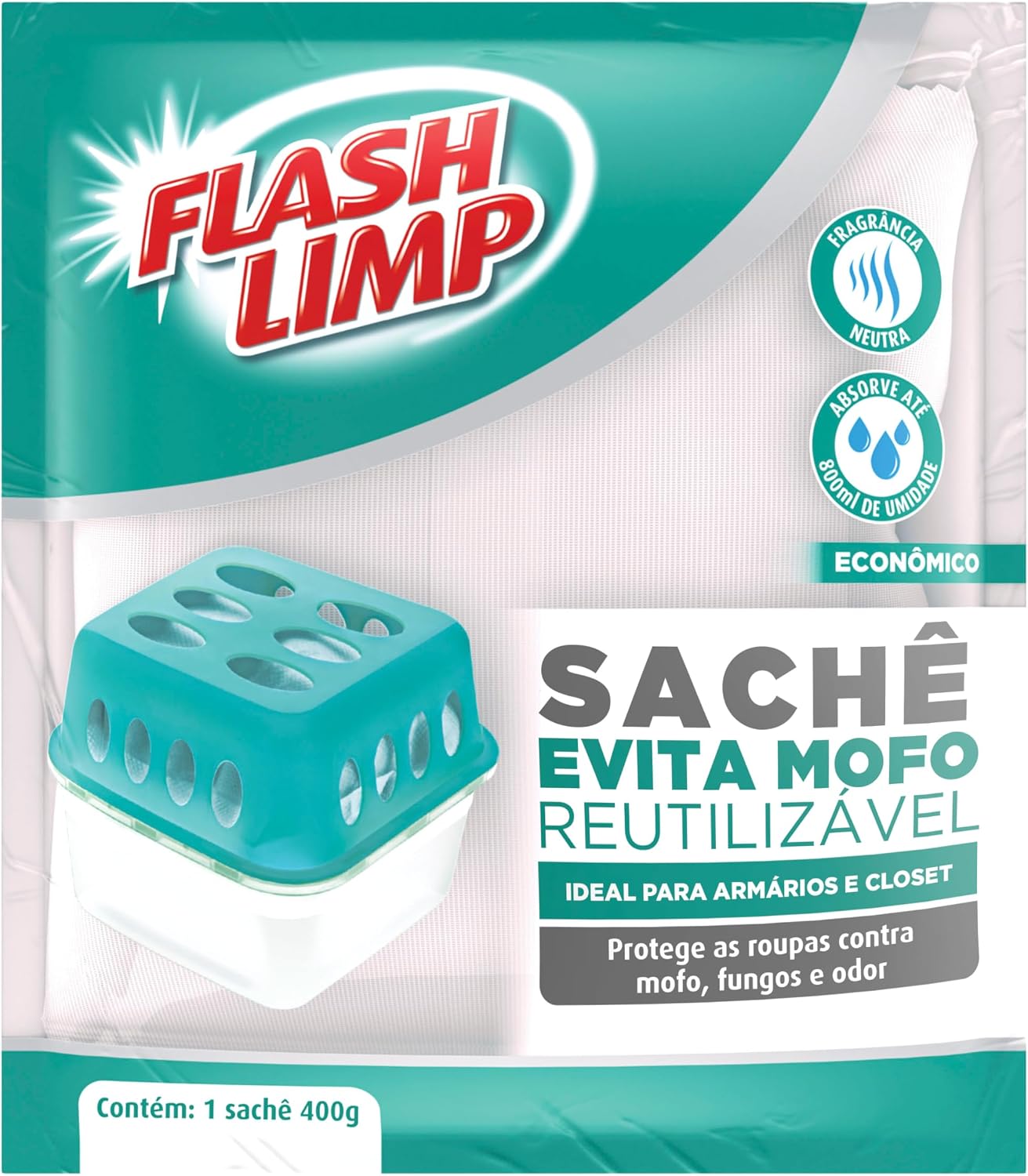 Flash Limp - Refil Evita Mofo Reutilizável 400G - AMO1850