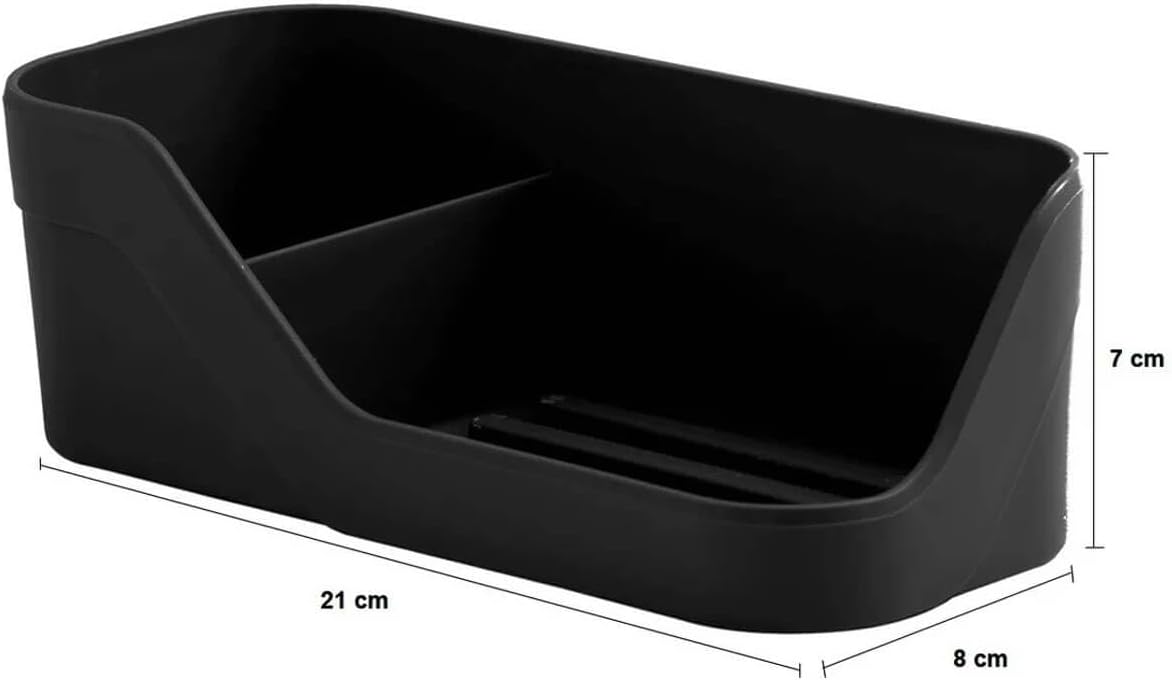 Ou Organizador de Pia Compacto Preto Linha Trium