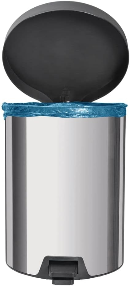 Lixeira com Pedal em Aço Inox AISI 430
