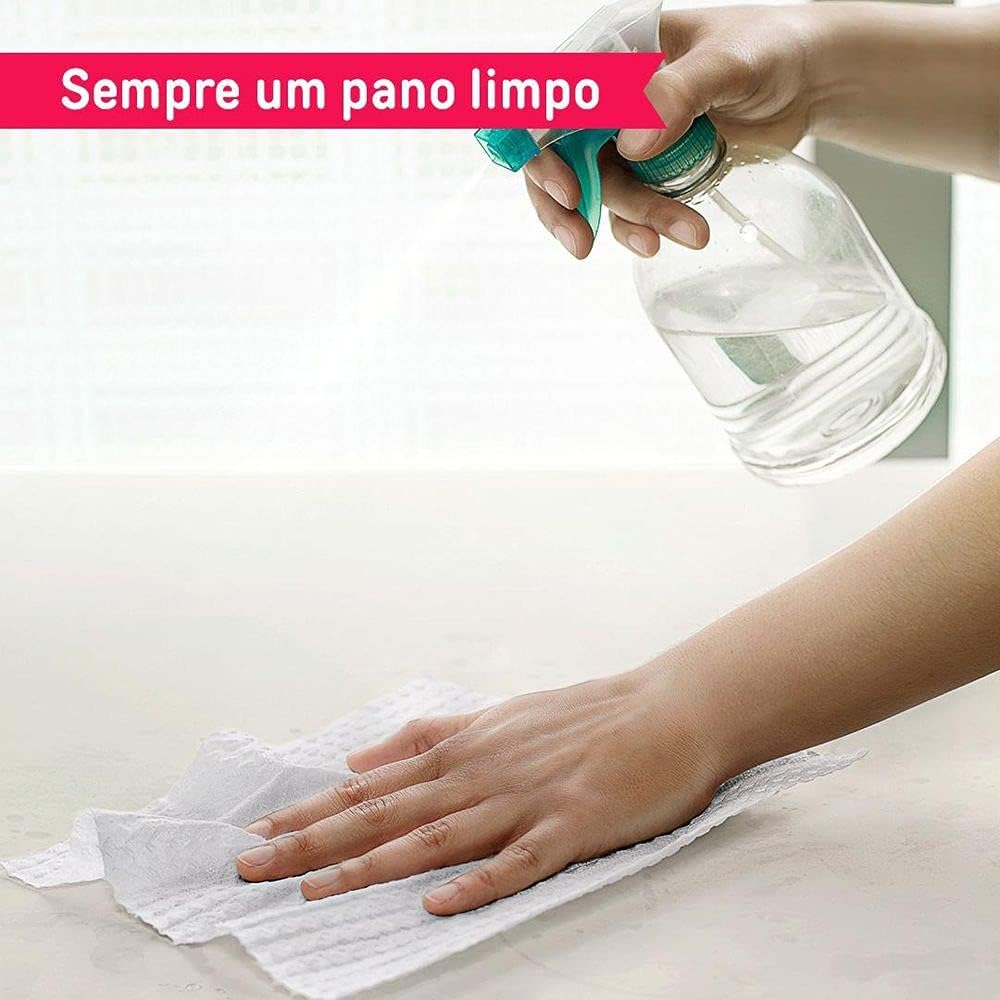 Scott Duramax Pano Reutilizável em Rolo, Branco, 58 folhas