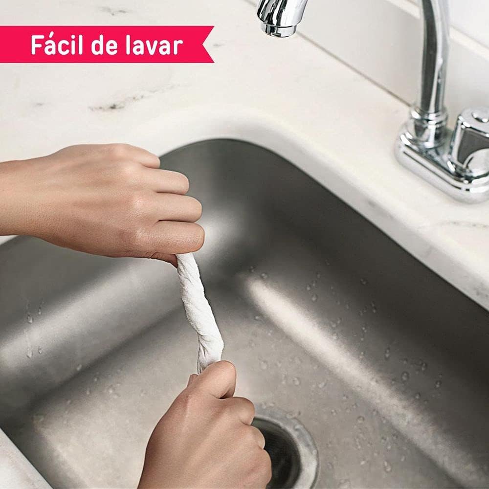Scott Duramax Pano Reutilizável em Rolo, Branco, 58 folhas