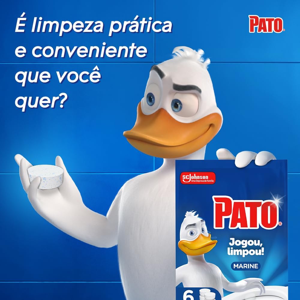 Pato Tabletes Efervescentes Limpador Sanitário