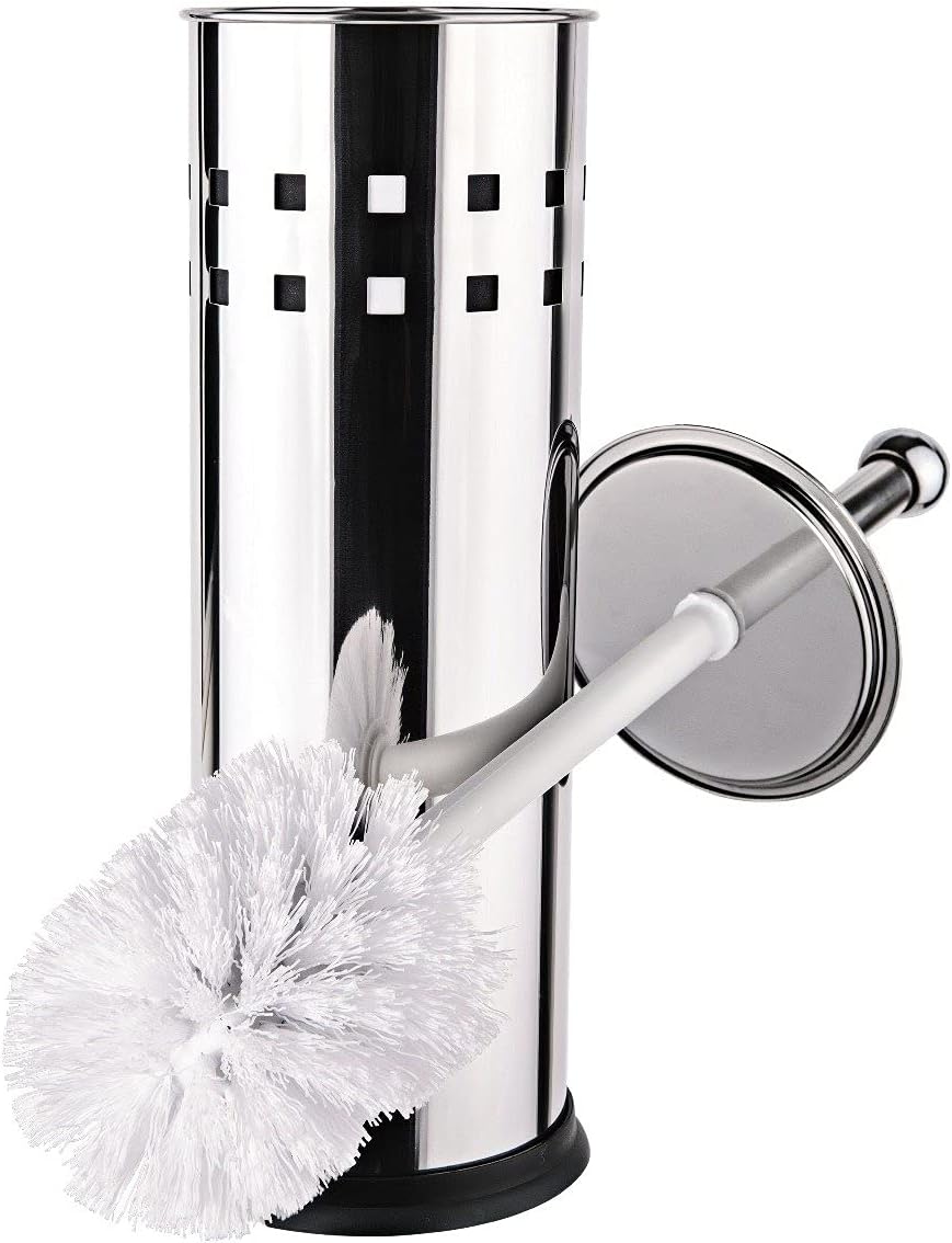 Euro Home - Escova Sanitária com Suporte em Aço Inox - BAN6682