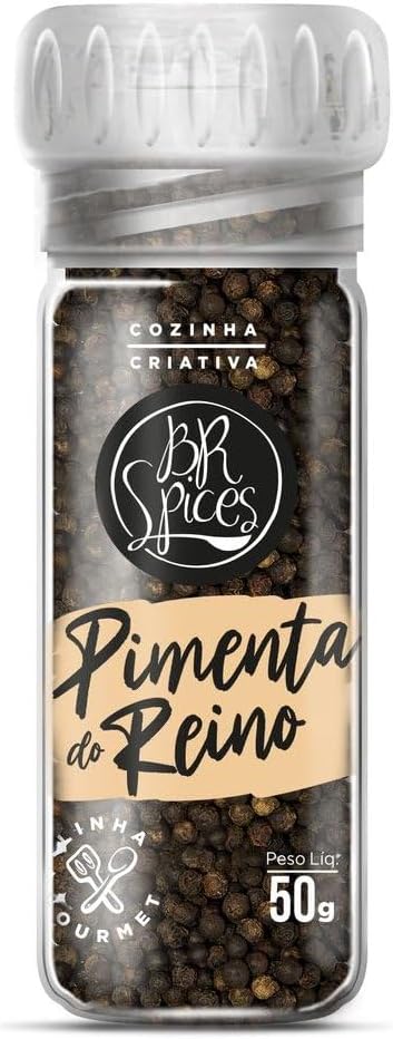 BR Spices Tempero Pimenta do Reino com Moedor 50G