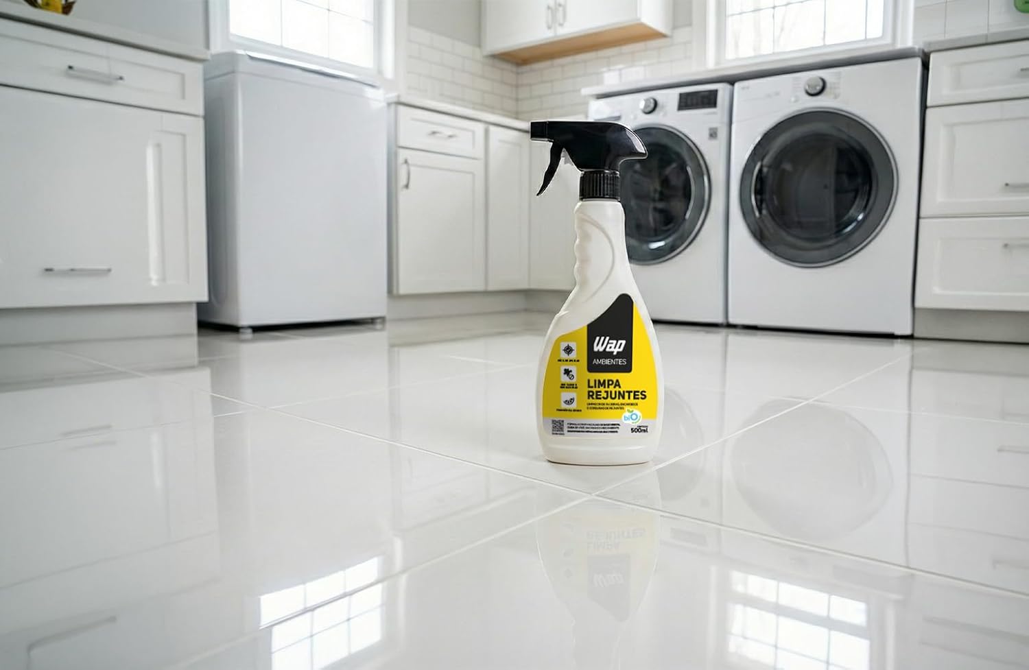 WAP Limpador de Rejuntes LIMPA REJUNTES 500 ML com Gatilho e Fragrância Cítrica