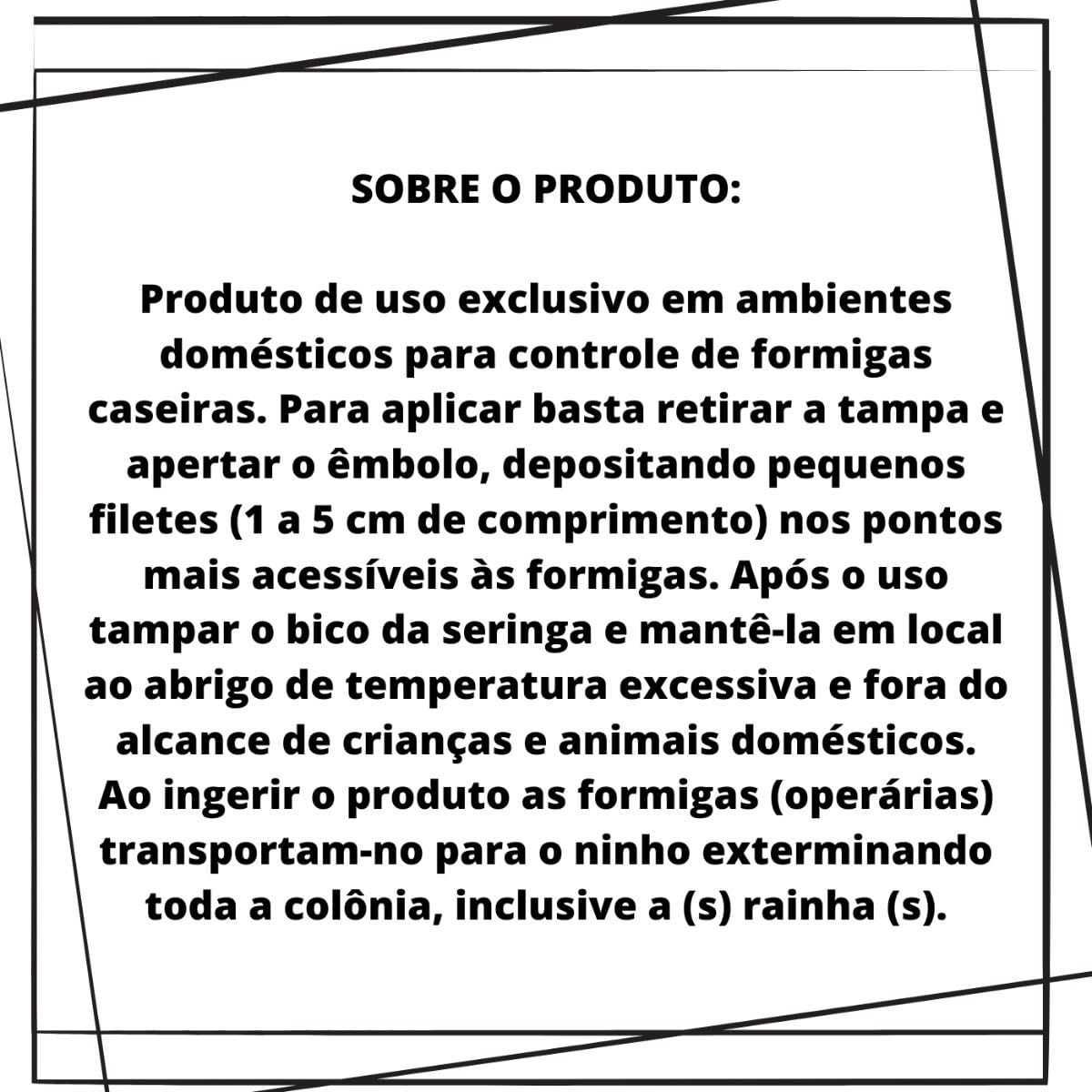 Mata Formiga Formicel em Gel Seringa de 10 gr