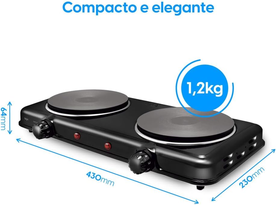 Cooktop Elétrico Portátil e Compacto 220V