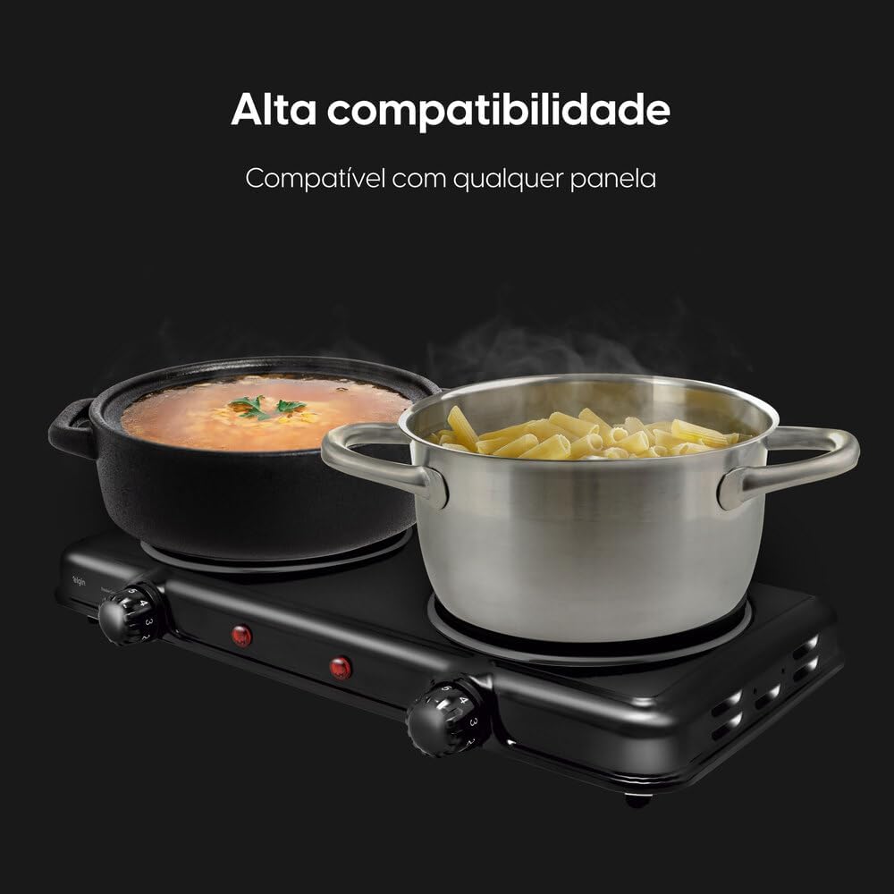 Cooktop Elétrico Portátil e Compacto 220V