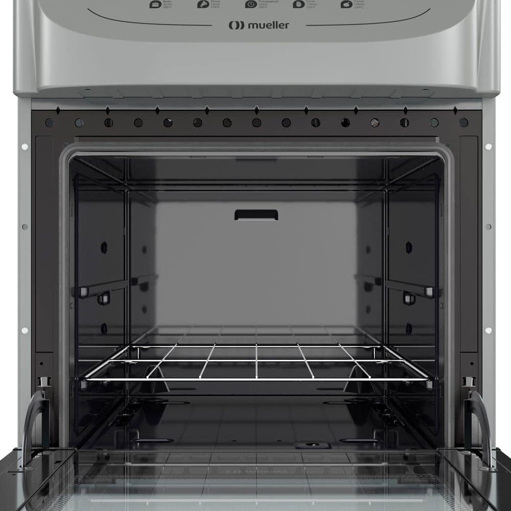 Fogão 5 Bocas Mesa de Vidro Temperado com Ultra Chama 3700W