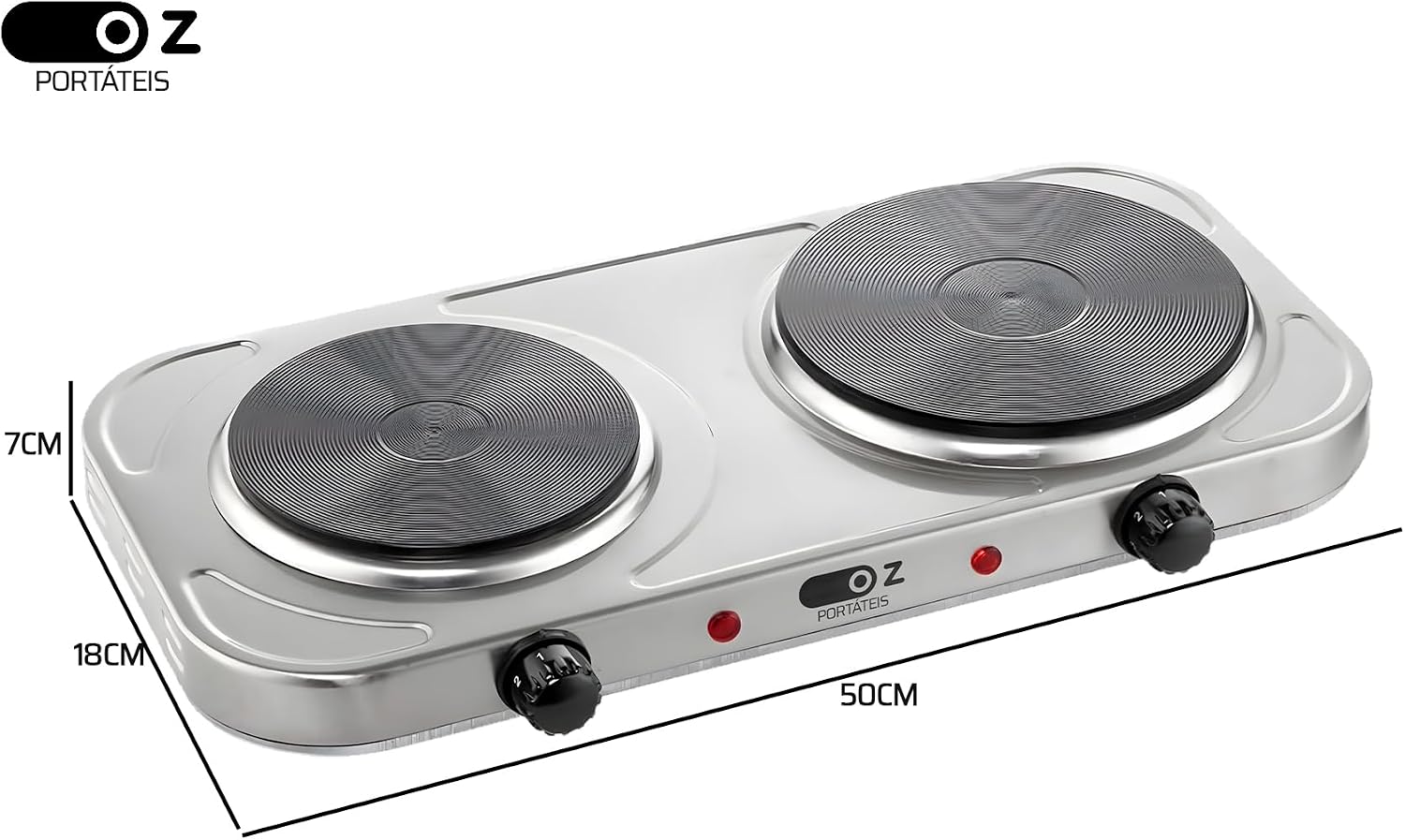 Fogão Elétrico 2 Bocas Cooktop - FE2000_127V