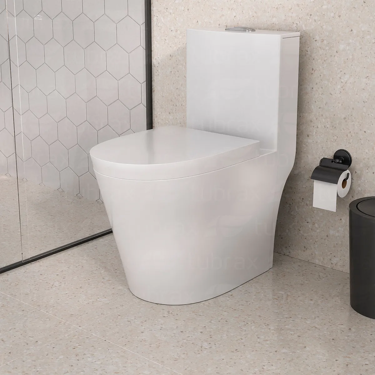 Vaso Sanitário Monobloco Caixa Acoplada Completo Tubrax