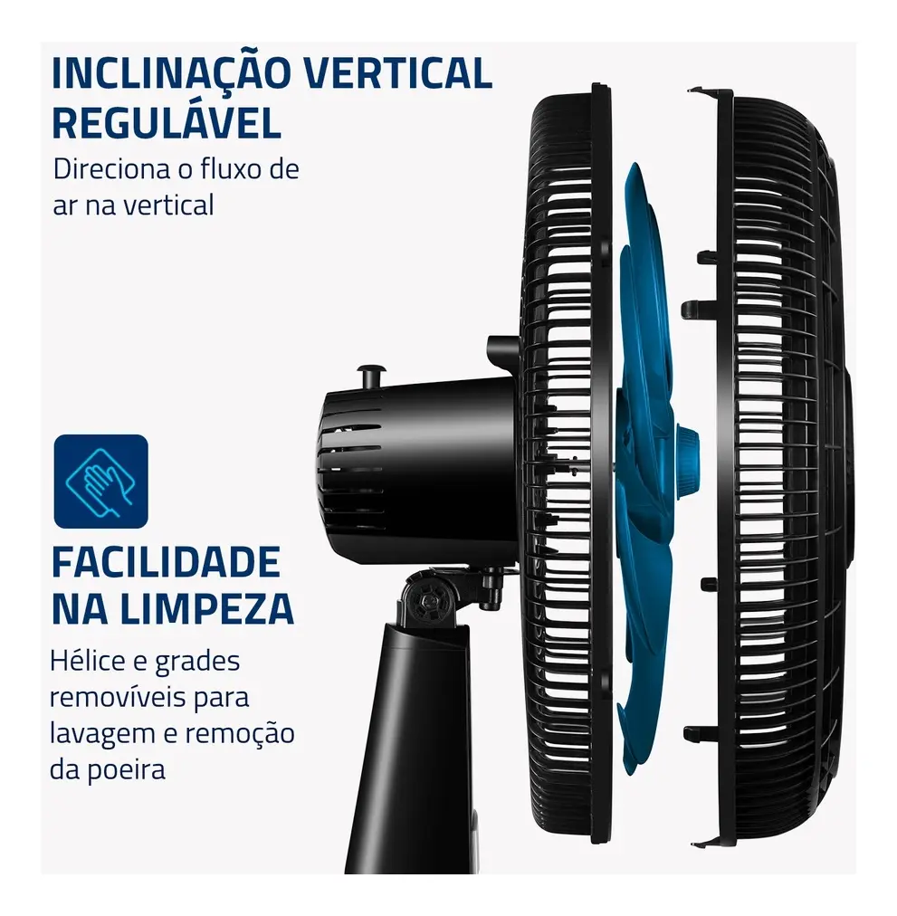 Ventilador De Mesa 40cm Turbo  MONDIAL 127/220V