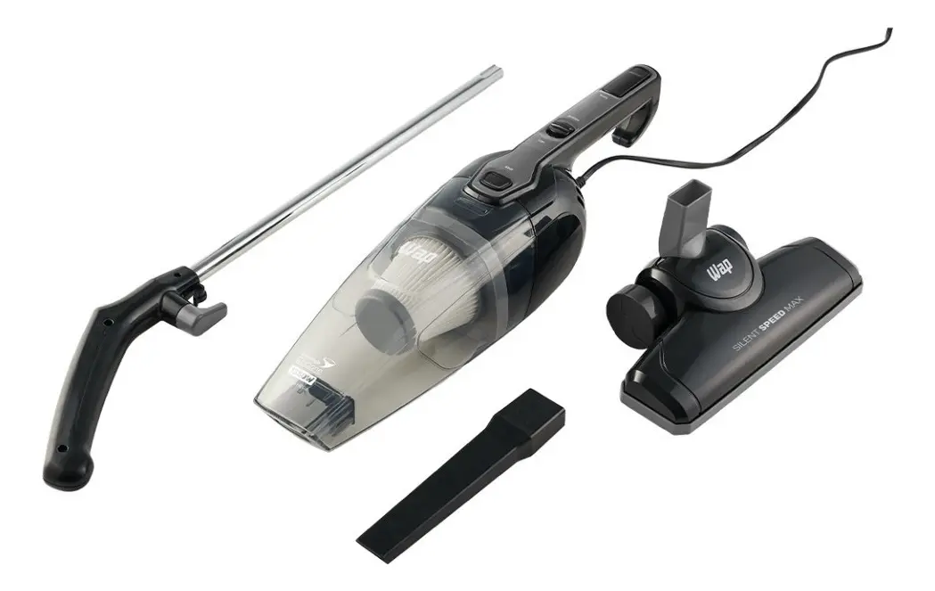 Aspirador de Pó Vertical WAP Silent Speed Max 3 em 1 - Bivolt 110V/220V