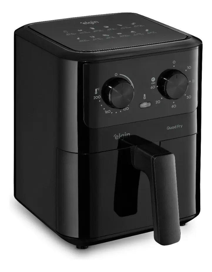 Fritadeira Elétrica Air Fryer Quad Fry Elgin 4,2 L - Bivolt 110V/220V