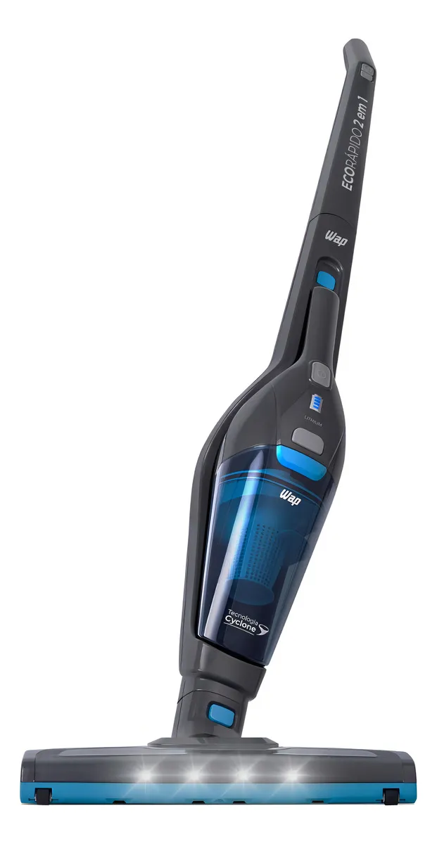 Aspirador De Pó 2 Em 1 Eco Rápido Sem Fio 16vdc Wap 110/220V