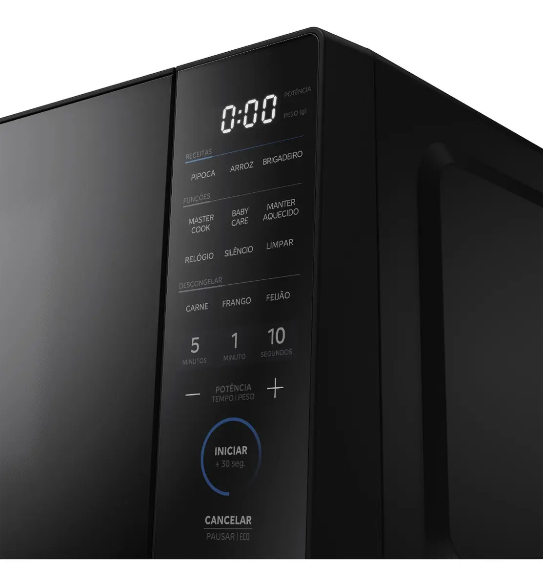 Micro-ondas 20L Preto MasterCook Midea - Bivolt 110V/220V