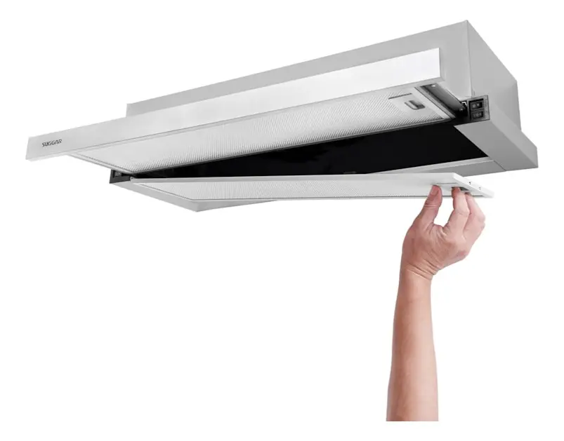 Depurador Exaustor De Embutir 80cm Inox De81ix Suggar - Bivolt 110V/220V