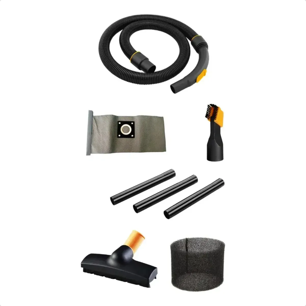 Aspirador Pó E Água Wap Gtw Inox 12 1400w 12l Bocal De Sopro Inox