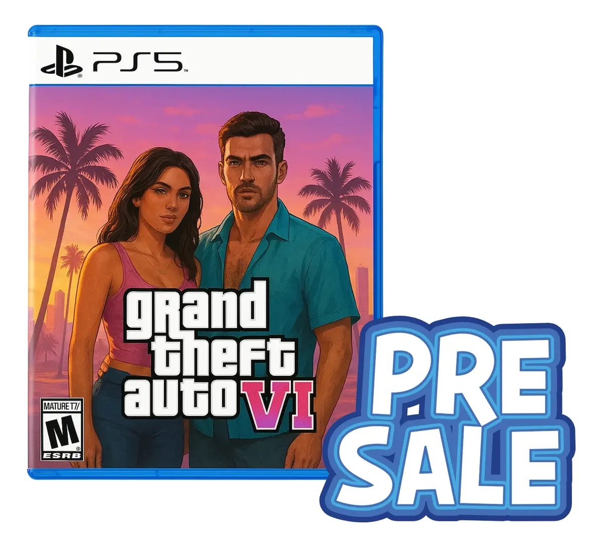 Gta 6 Grand Theft Auto Vi Pré-venda Ps5 | Edição Standard