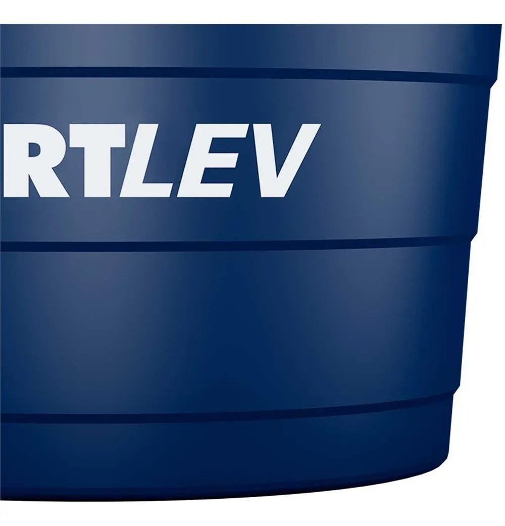 Caixa d'água 3000L Fortlev Polietileno Vertical Azul