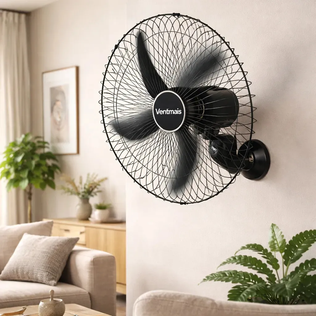 Kit 2 Ventiladores Parede 60cm 200w Bivolt