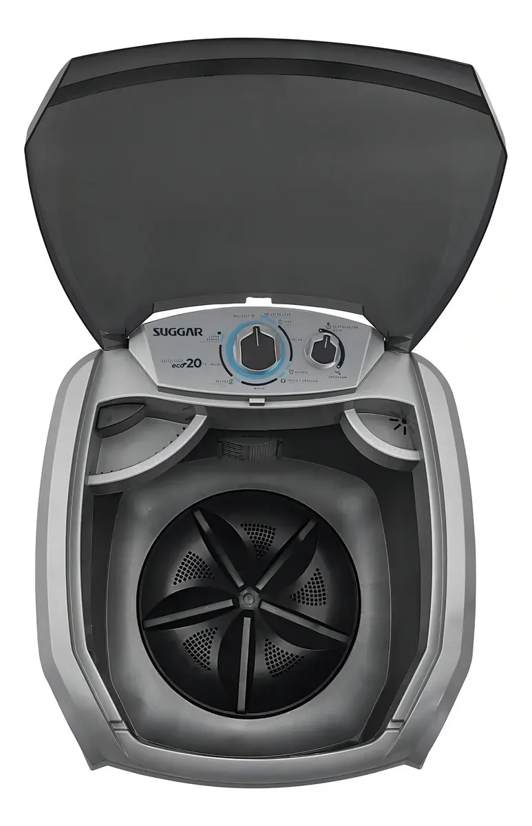 Lavadora de Roupas Suggar 20Kg Semiautomática Lavamax Eco - Bivolt 110V/220V