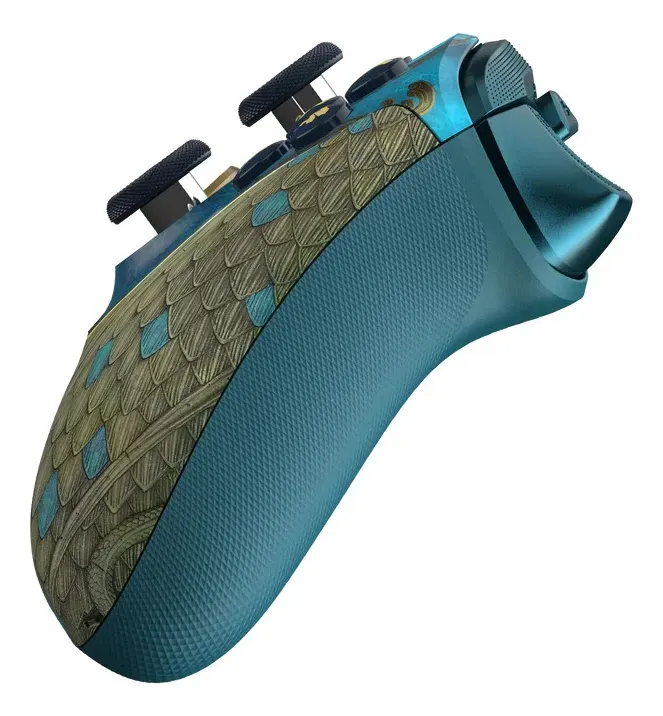 Controle Gamesir G7 Pro Wuchang:fallen Feathers Xbox /pc Misto Azul/ Verde