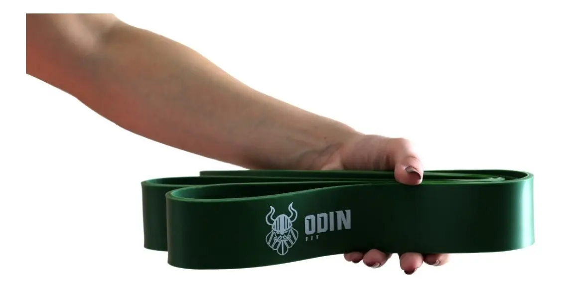 Kit Super Band 4 Intensidades Odin Fit Elasticos Power Band Treino